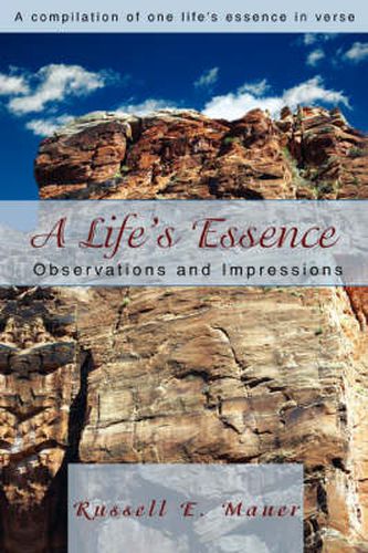Cover image for A Life's Essence: Observations and Impressions