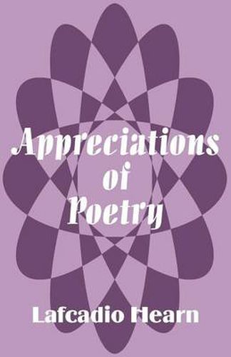 Cover image for Appreciations of Poetry