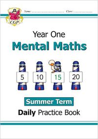 Cover image for New KS1 Mental Maths Daily Practice Book: Year 1 - Summer Term