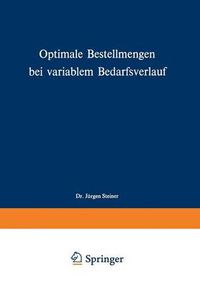 Cover image for Optimale Bestellmengen Bei Variablem Bedarfsverlauf