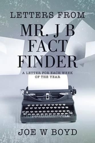 Cover image for Letters from Mr. J B Fact Finder