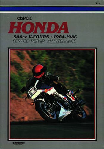 Cover image for Honda 500cc V-Fours 84-86