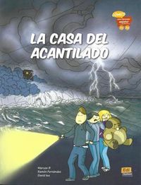 Cover image for La Casa del Acantilado: Comics Para Aprender Espanol