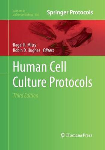 Cover image for Human Cell Culture Protocols