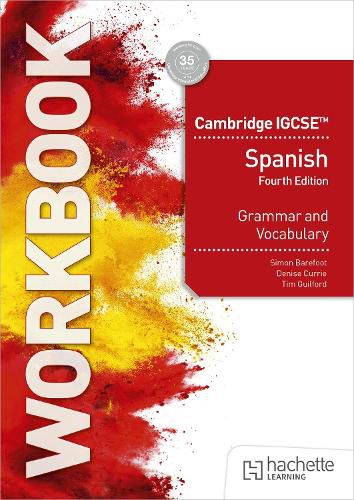 Cover image for Cambridge IGCSE (TM) Spanish Grammar and Vocabulary Workbook