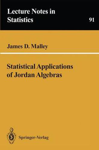 Cover image for Statistical Applications of Jordan Algebras