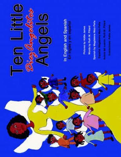 Cover image for Ten Little Angels: In English and Spanish