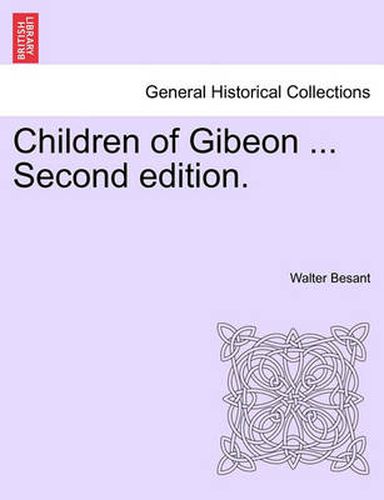 Cover image for Children of Gibeon ... Second Edition.