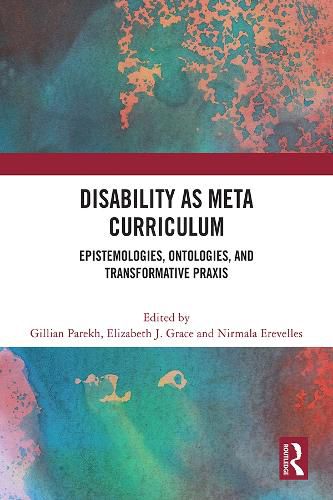 Cover image for Disability as Meta Curriculum