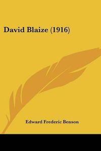 Cover image for David Blaize (1916)