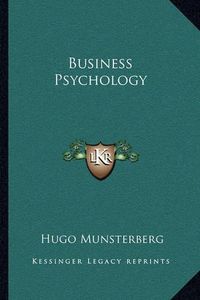 Cover image for Business Psychology