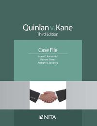 Cover image for Quinlan V. Kane: Case File