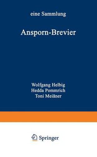 Cover image for Ansporn-Brevier