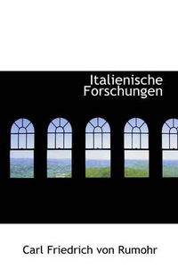 Cover image for Italienische Forschungen