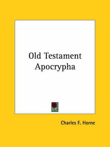 Cover image for Old Testament Apocrypha