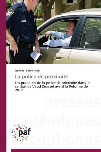 Cover image for La police de proximite