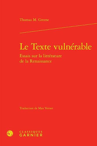 Cover image for Le Texte Vulnerable
