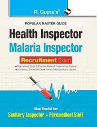 Cover image for Health and Malaria Inspector Recruitment Exam Guide: also for Sanitary Inspector & Paramedical Staff