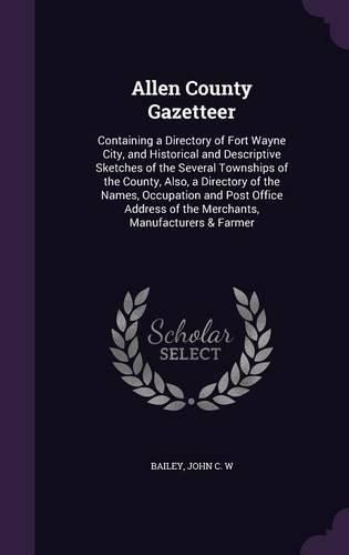 Cover image for Allen County Gazetteer