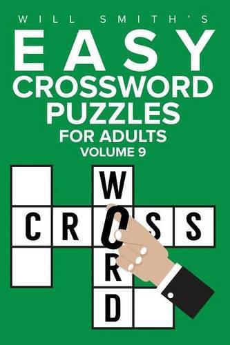 Cover image for Easy Crossword Puzzles For Adults - Volume 9