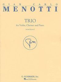 Cover image for Trio for Violin, Clarinet and Piano