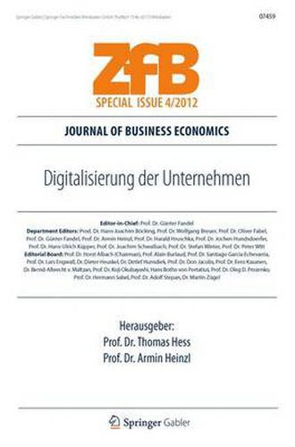 Cover image for Digitalisierung Der Unternehmen