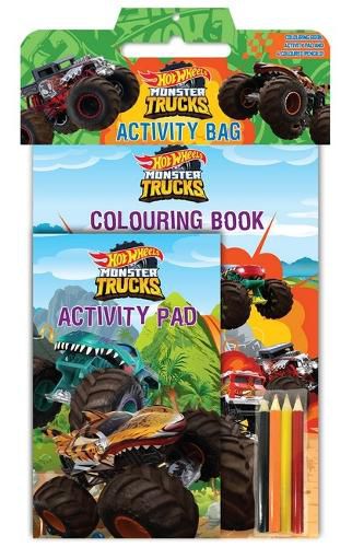 Cover image for Hot Wheels Monster Trucks: Activity Bag (Mattel)