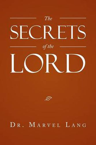 Cover image for The Secrets of the Lord