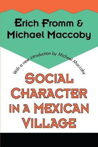 Cover image for Social Character in a Mexican Village