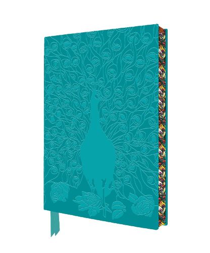 Cover image for Louis Comfort Tiffany: Displaying Peacock Artisan Art Notebook (Flame Tree Journals)