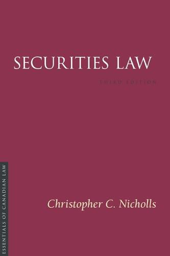 Cover image for Securities Law 3/e