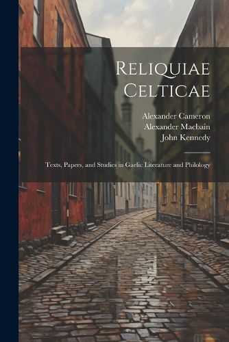 Cover image for Reliquiae Celticae