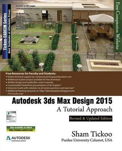 Cover image for Autodesk 3ds Max Design 2015: A Tutorial Approach