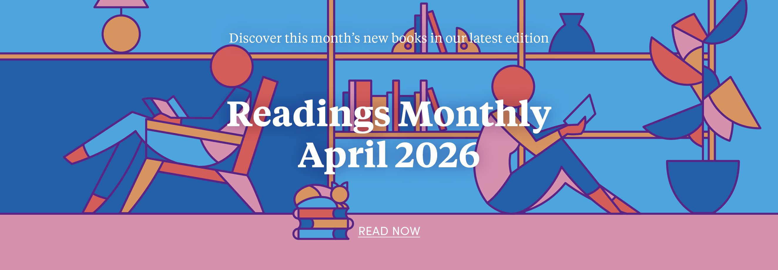 The April Readings Monthly – read now