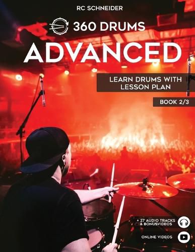 Cover image for ADVANCED - Learn Drums with Lesson Plan