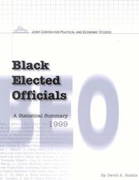 Cover image for Black Elected Officials: A Statistical Summary, 1999
