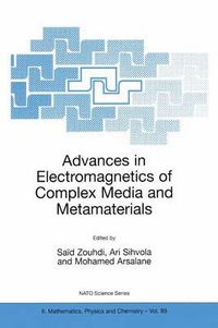 Cover image for Advances in Electromagnetics of Complex Media and Metamaterials