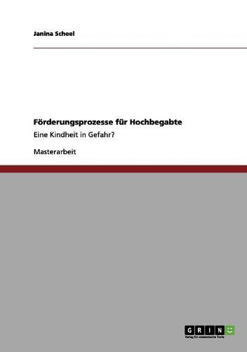 Cover image for Forderungsprozesse Fur Hochbegabte