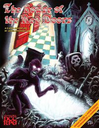 Cover image for The House of the Red Doors (DCC RPG Adventure)