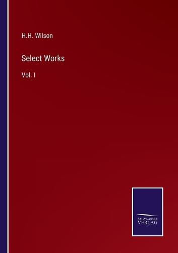 Cover image for Select Works: Vol. I