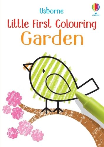 Cover image for Little First Colouring Garden