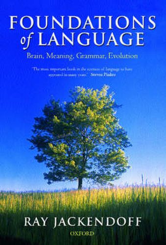 Cover image for Foundations of Language: Brain, Meaning, Grammar, Evolution