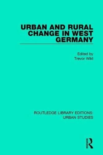 Cover image for Urban and Rural Change in West Germany