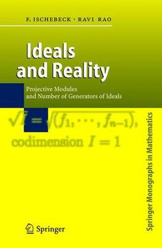 Cover image for Ideals and Reality: Projective Modules and Number of Generators of Ideals