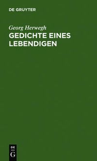 Cover image for Gedichte eines Lebendigen