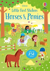 Cover image for Little First Stickers Horses and Ponies