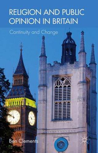 Cover image for Religion and Public Opinion in Britain: Continuity and Change