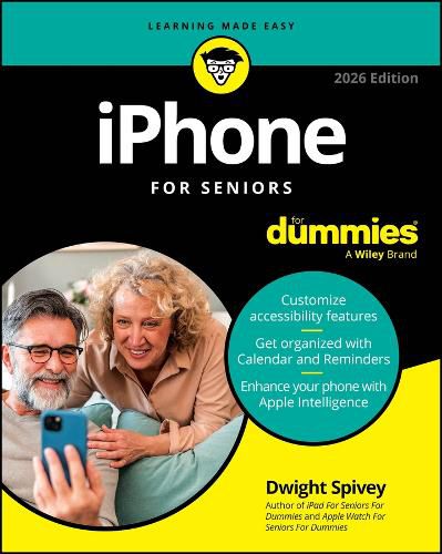 Cover image for iPhone For Seniors For Dummies, 2026 Edition