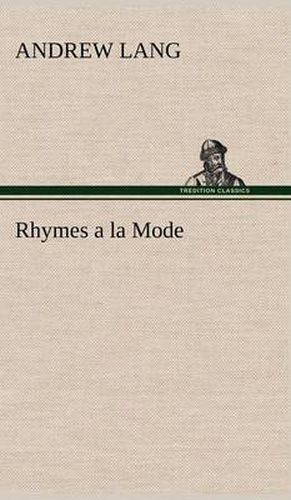 Cover image for Rhymes a la Mode