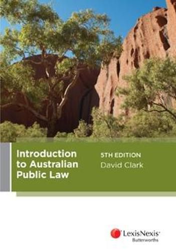 Cover image for Introduction to Australian Public Law